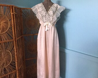 pink frilly nightdress