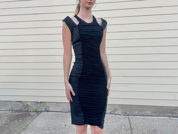 Buy BALMAIN Bodycon Black Cocktail Dress / Y2K Designer Dress / Fitted  Sleeveless Dress / Pierre Balmain / 00s Sleeveless Mini Dress / Size XS  Online in India - Etsy
