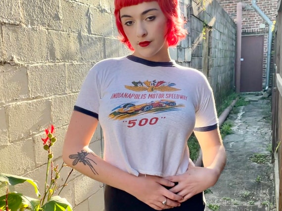 1960s Ringneck T Shirt RARE Indianapolis Motor Speedway Indy 500