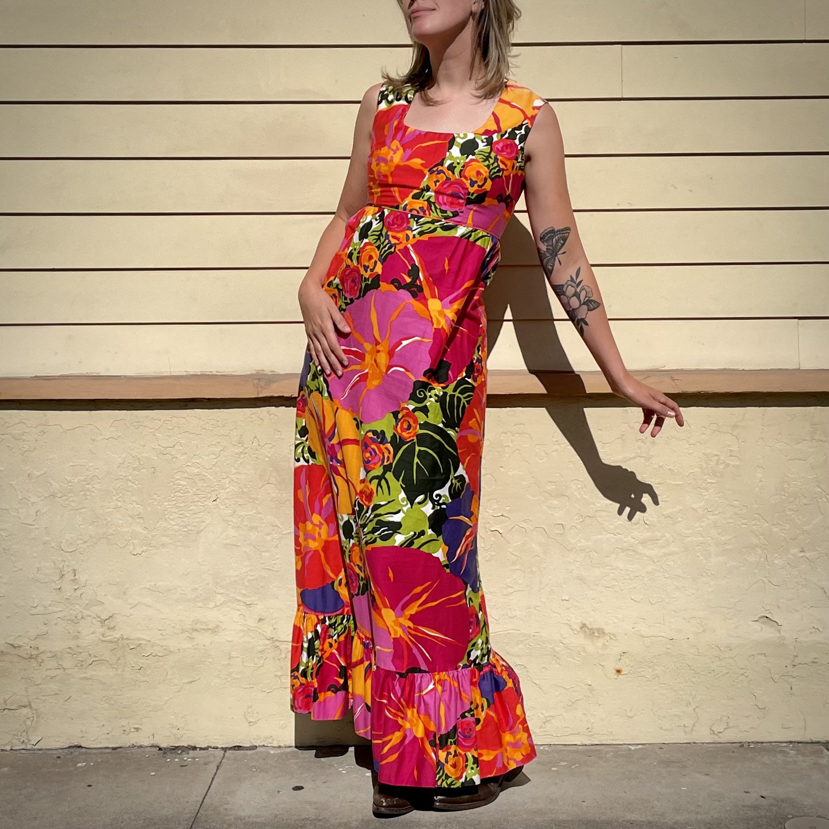 Bold Print Dress - Etsy