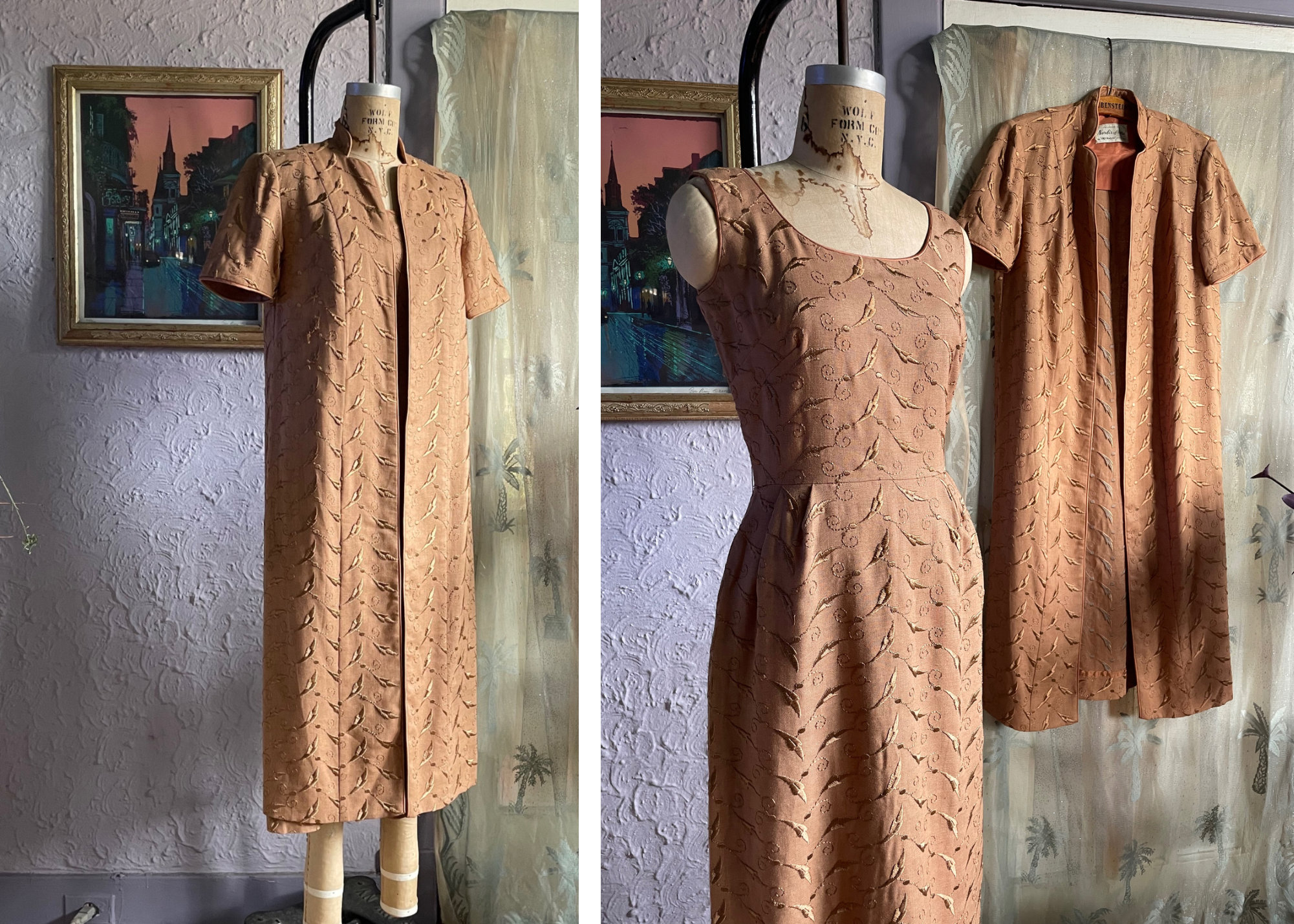 Vestidos Carolina Herrera Palacio De Hierro Vestido Naranja