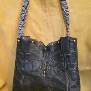 Bolso bandolera azul marino