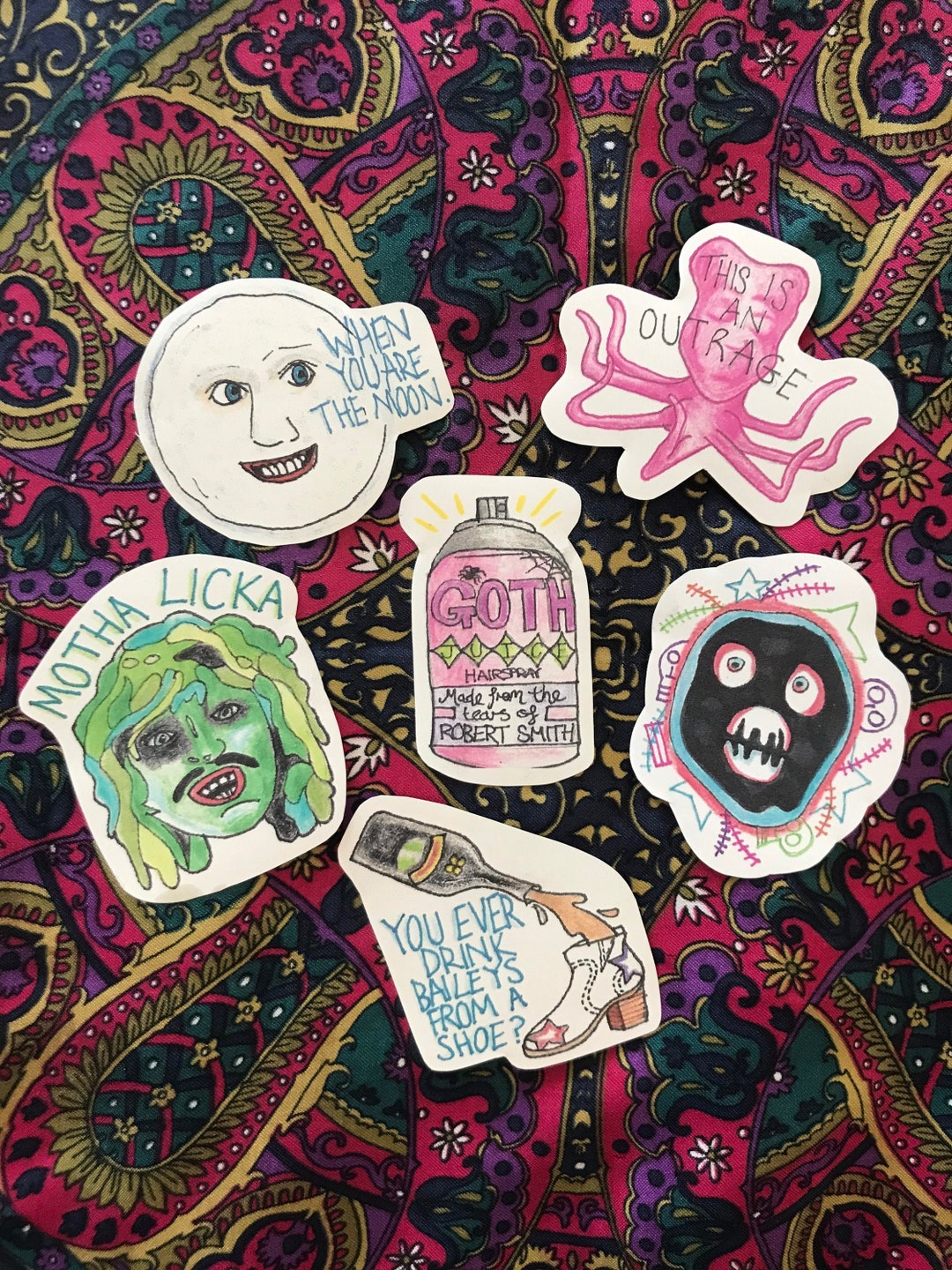 Mighty Boosh Stickers - Etsy UK