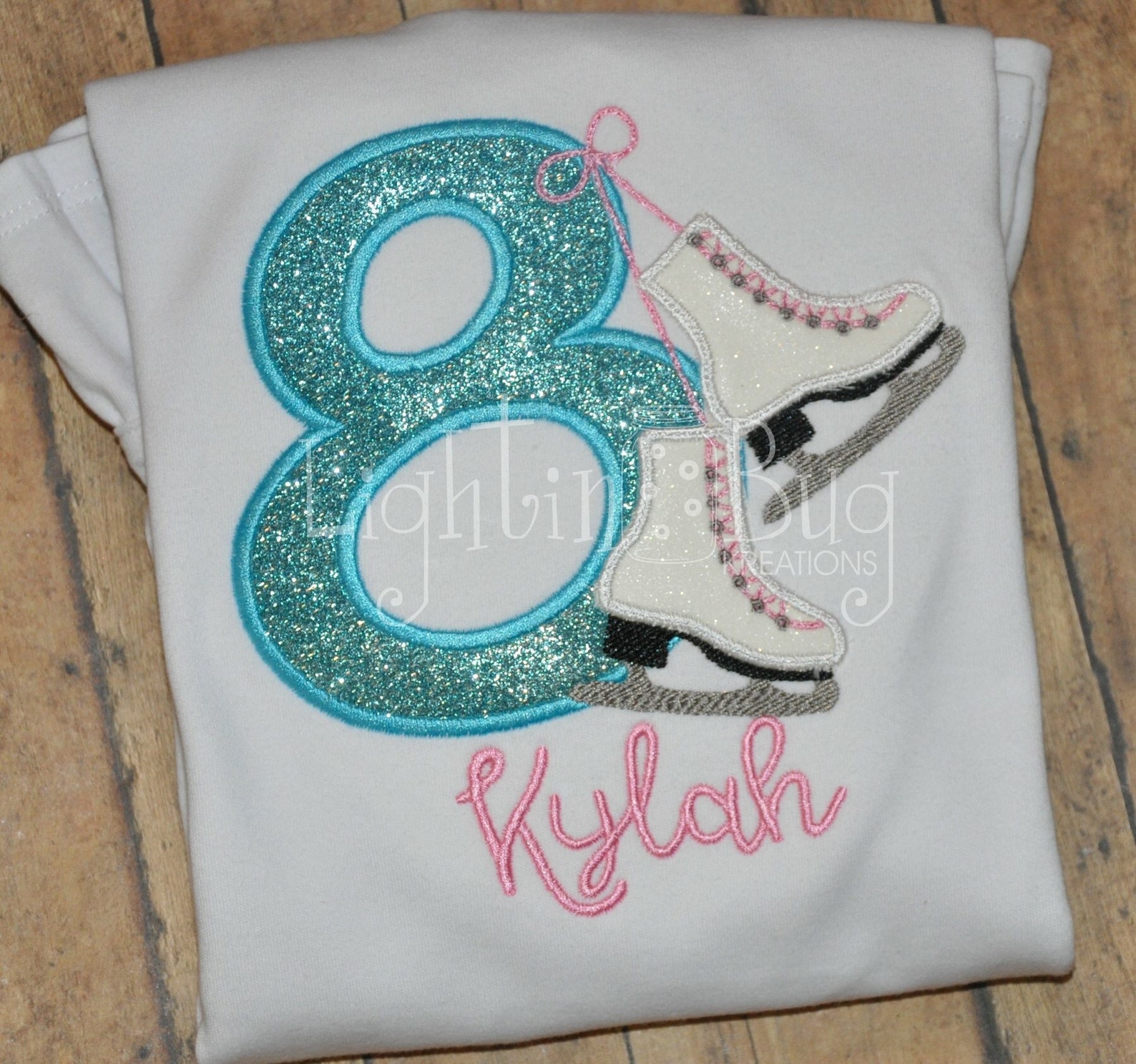 Personalized Ice Skating Birthday Shirt Etsy