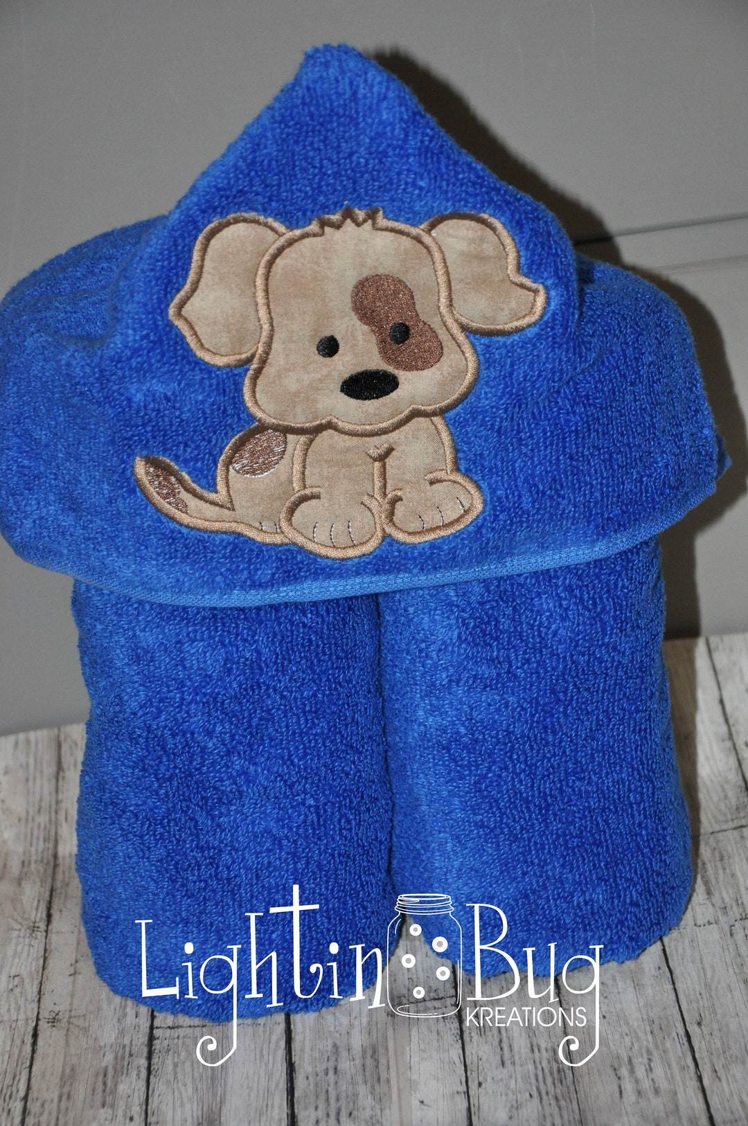 Puppy Dog Hooded Towel Etsy