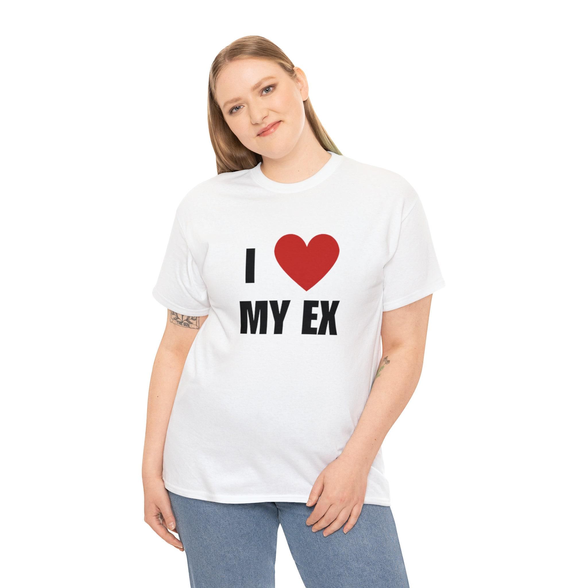 I Love My Ex T-shirt, My Ex Shirt, Christmas Tee Shirt, Christmas