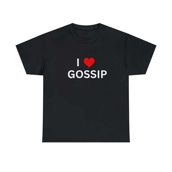 I Love Gossip T shirt I 3 Gossip Baby Tee Etsy Canada