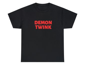 Demon Twink, Funny Unisex T-Shirt, LGBTQ Gay Pride Tee