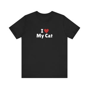 Kocham mojego kota T-shirt, Mój kot Lover Tee, Mój kot Koszulka, Modna Koszulka, Bluza z kapturem unisex
