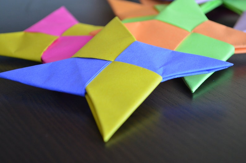 Origami Ninja Star PDF Instructions Etsy