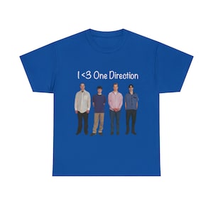 Funny Meme TShirt - One Direction Weezer Tee - I Love / Heart 1D Parody T Shirt - Gift Shirt