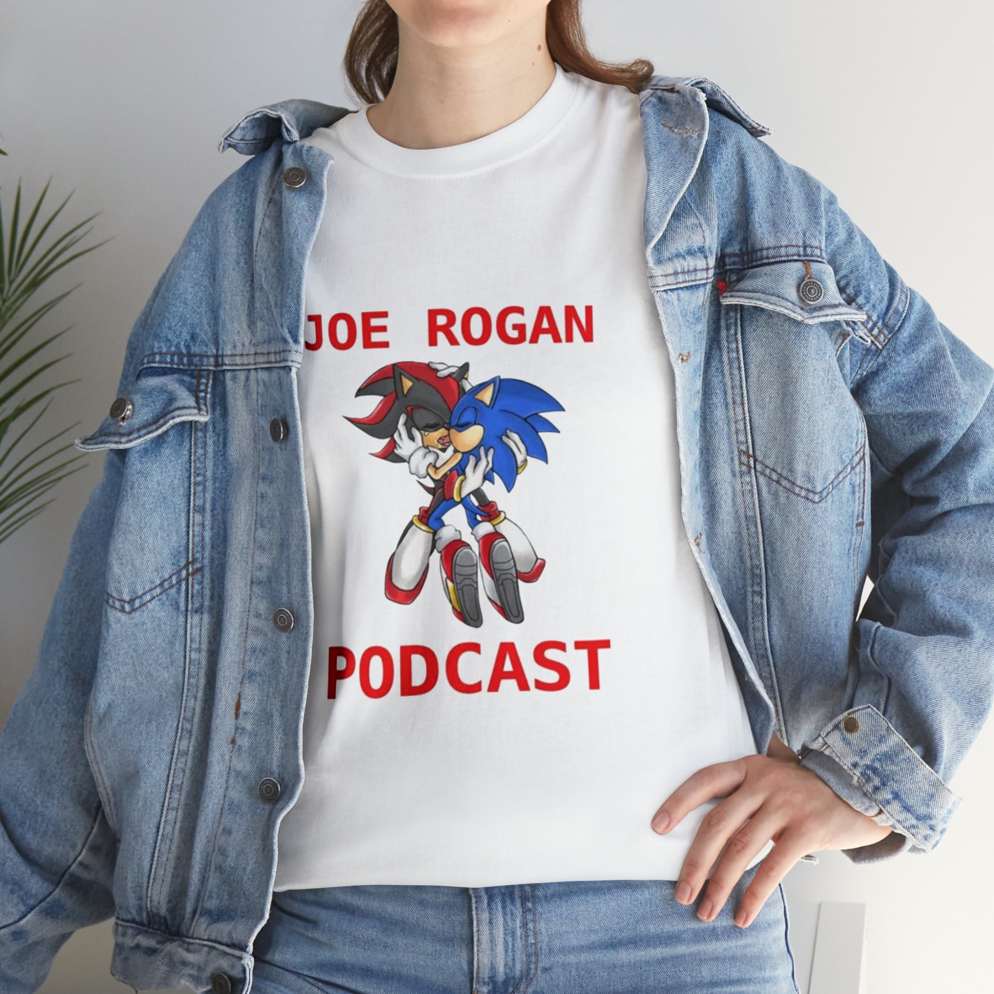 Joe Rogan Podcast Unisex T-shirt - Podcast Sonic kiss Shadow Shirt