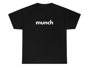 MUNCH Music Tiktok Funny Cotton Tee