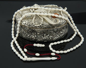 Camel bone 99 beads Islamic Prayer Beads Misbaha from Turkey 302132 Tasbih Tasbeeh Tesbih Rosary, islamic rosary