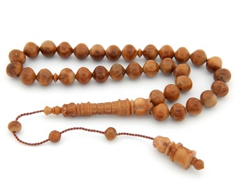 Carving imam Coca tree Kuka koka 33 beads Islamic Prayer Beads Misbaha Tesbih 201303