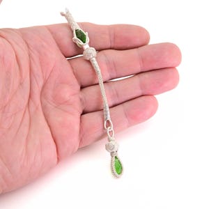 Pompon Tricoté Main Argent 925 Pour Chapelet/tasbih - Design Spécial Trabzon Kazaz - Neuf - Turquie