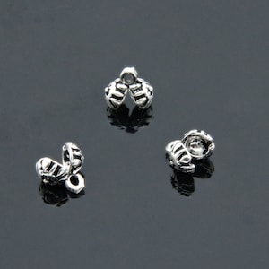 Nodavstängningstillbehör 3 st 925 silver för tasbih islamiska bönepärlor Misbaha 911050