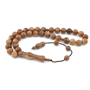 Natural Kuka tree 33 beads Islamic prayer beads for muslim Misbaha  worry 201406 Tasbih Tasbeeh Tesbih kuka tasbih, Rosary Original Real