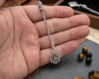 Silver tassel 925 pure silver to make Tasbih, Prayer Beads, Misbaha 710704