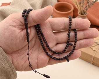 Small Kuka tree 99 beads Tasbih, Islamic prayer beads for muslim Misbaha worry 201464