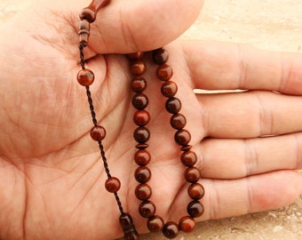 Small Kuka tree 33 beads Islamic prayer beads for muslim Misbaha  worry 201343 Tasbih Tasbeeh kuka tasbih  Rosary Original Real Tespih