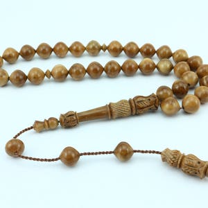 Special carving imam Kuka tree Kuka 33 Islamic prayer beads for muslim Misbaha  201106 Tasbih Tasbeeh Tesbih kuka tasbih  Rosary Original