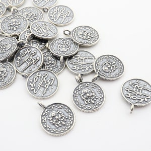 New Ottoman money tassel trim ends accessories 1 pcs 925 silver Islamic Prayer Beads Misbaha   913014 Tasbih Tasbeeh Tesbih, Sterling Silver