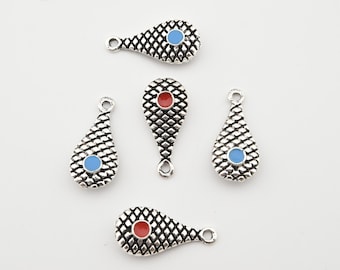 10 pcs Tassel end accessories Tibet silver for Tasbih Islamic Prayer Beads 925041