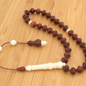 Camel bone imame kuka tree 33 Tasbih beads Islamic prayer beads for muslim Misbaha  worry 201381 Tasbeeh Tesbih Rosary Original Real