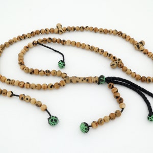 Original Real Oud Sholib seed, Oud Shalib seed 100 beads Islamic prayer beads for muslim Misbaha  ottaman 240004 Tasbeeh tasbih