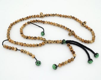 Original Real Oud Sholib seed, Oud Shalib seed 100 beads Islamic prayer beads for muslim Misbaha  ottaman 240004 Tasbeeh tasbih