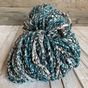 Handmade boho fabric twine - Braided fabric twine - Fiber art - Elastic handmade fabric twine - Ribbon twine - Ribbon twine