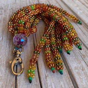 DIY pakket tas/sleutel/telefoon hanger oranje bruin van lintjes | FRIS! Kralen en Sieraden