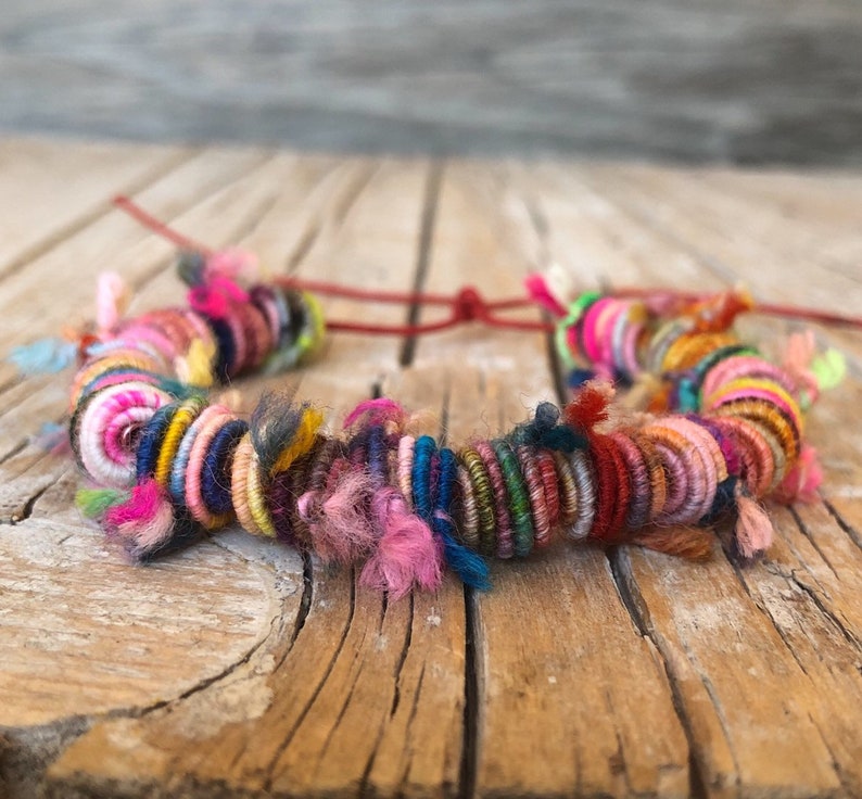 20 Handmade Fabric Textile Beads Textile Art Beads Jewelry making Unique beads Handmade Beads Fiber Art Beads Hippie Boho Beads