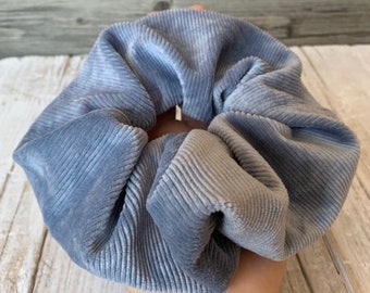 Large Hair Scrunchie, handmade Scrunchie, Boho Scrunchie, Flower Scrunchie