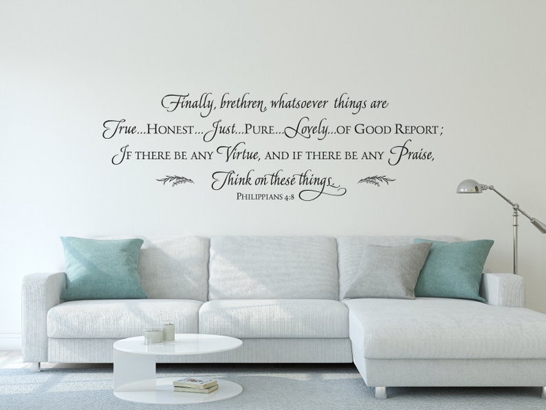 Whatsoever things are true honest just think on these etsy