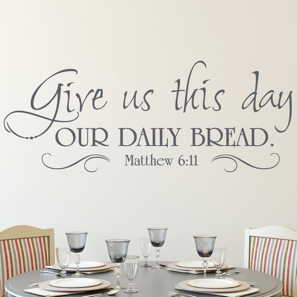 Matthew 6 11 - Etsy