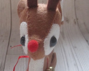 Reindeer, Christmas decorations, Felt reindeer