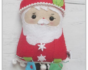 Santa, Father Christmas, Christmas decorations, Tree decorations