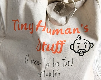 Tiny Human stuff, baby stuff, little person stuff, mum to be, baby shower gift, new baby, congratulations