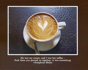 Josephine Baker quote - photo card
