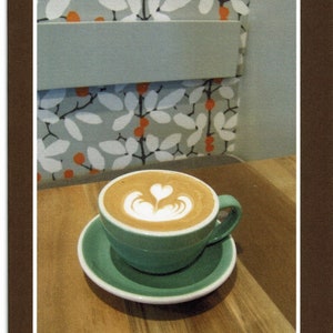 Coffee with Thomas Jefferson quote - photo card