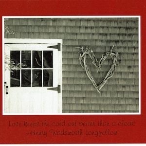 Henry Wadsworth Longfellow quote about love - photo card