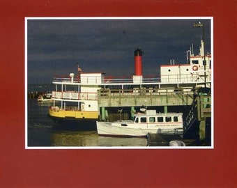 Ferry de l’île - carte photo