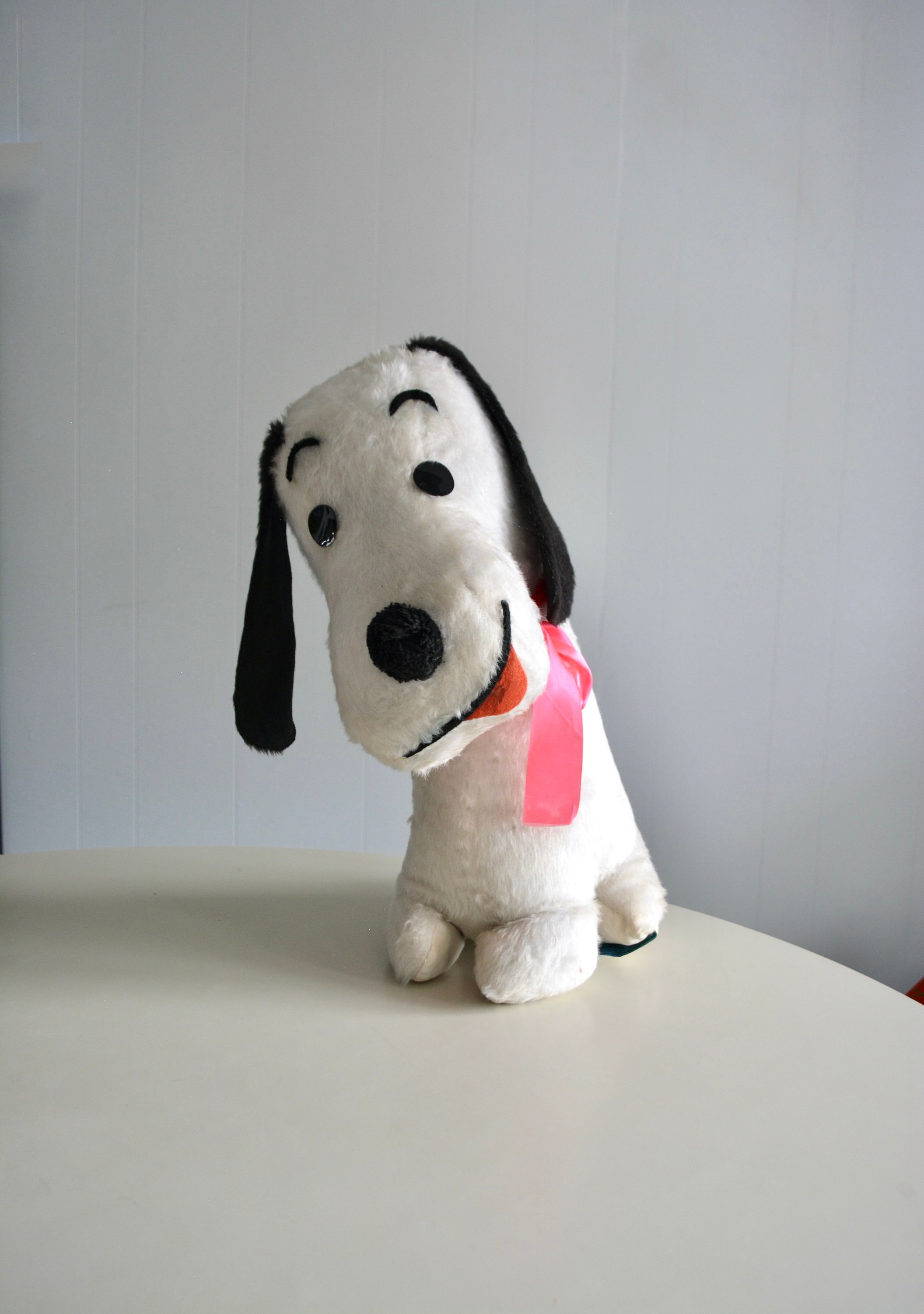Vintage Large Snoopy Peanuts Stuffed 50s 60s Stuffed Large