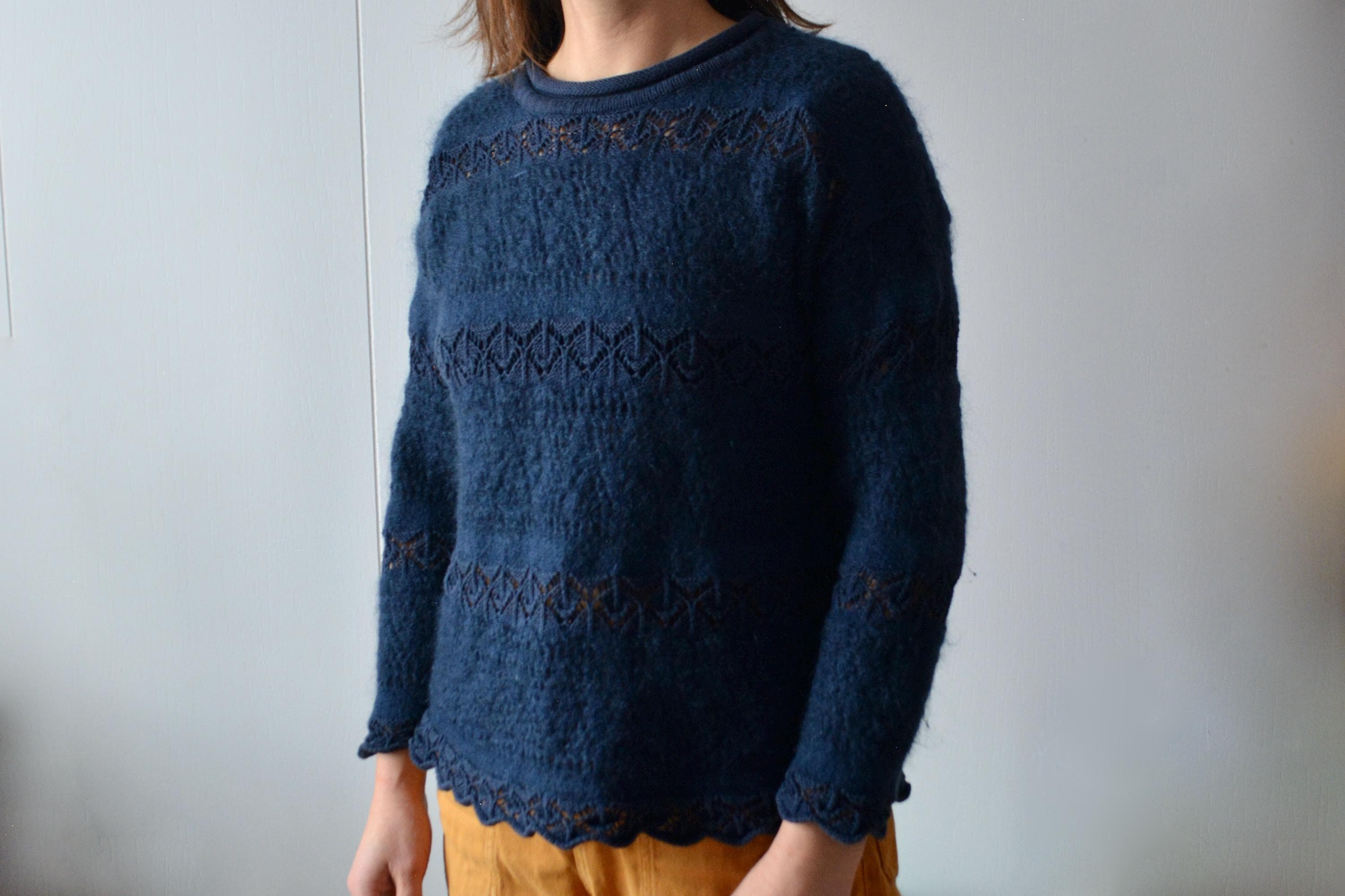 Pull-gilet Femme Sarah Pacini - Maille Lin Marron - Fermeture Zip Asymétrique - Sans Manches - Taille Unique (38/40)