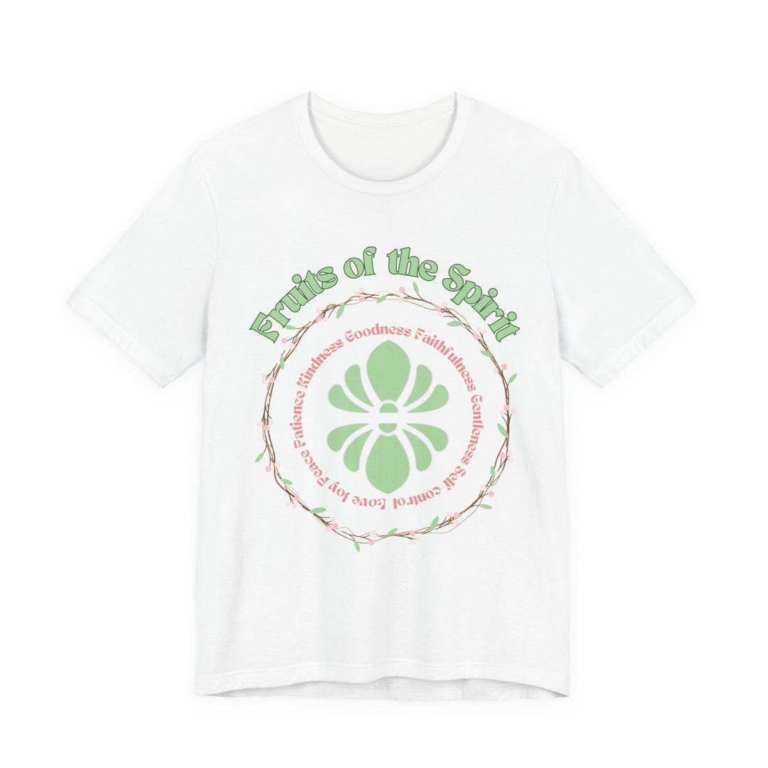 Love in Faith Fruit of the Spirit Christian T-shirts for Women Faith ...