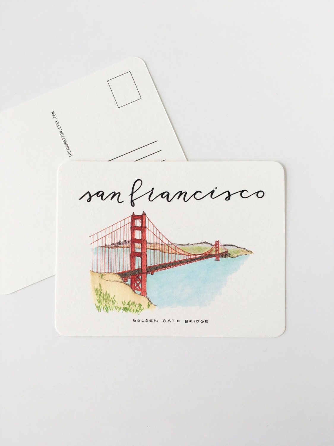  San Francisco Postcard Building Set, Valentines Day
