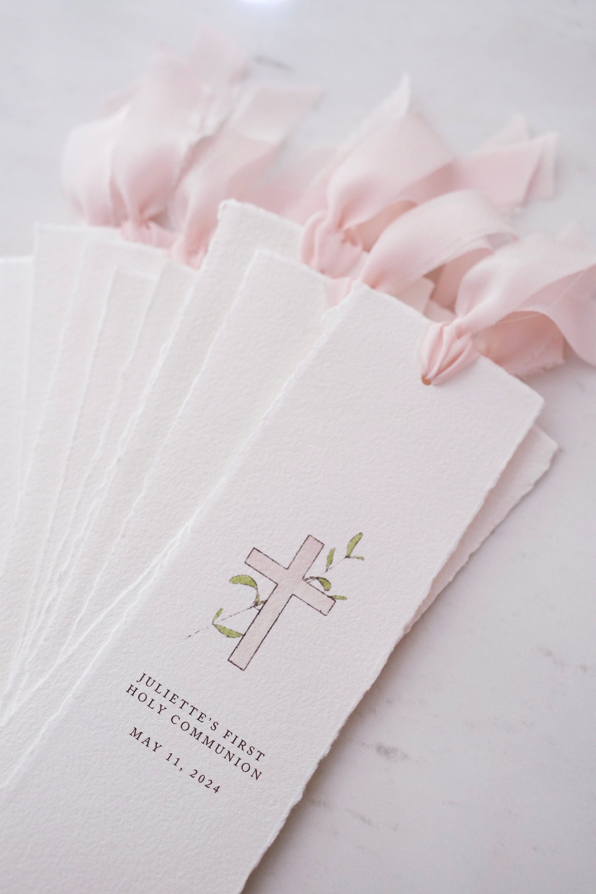 First Holy Communion | Baptism | Confirmation - Silk Ribbon Paper ...