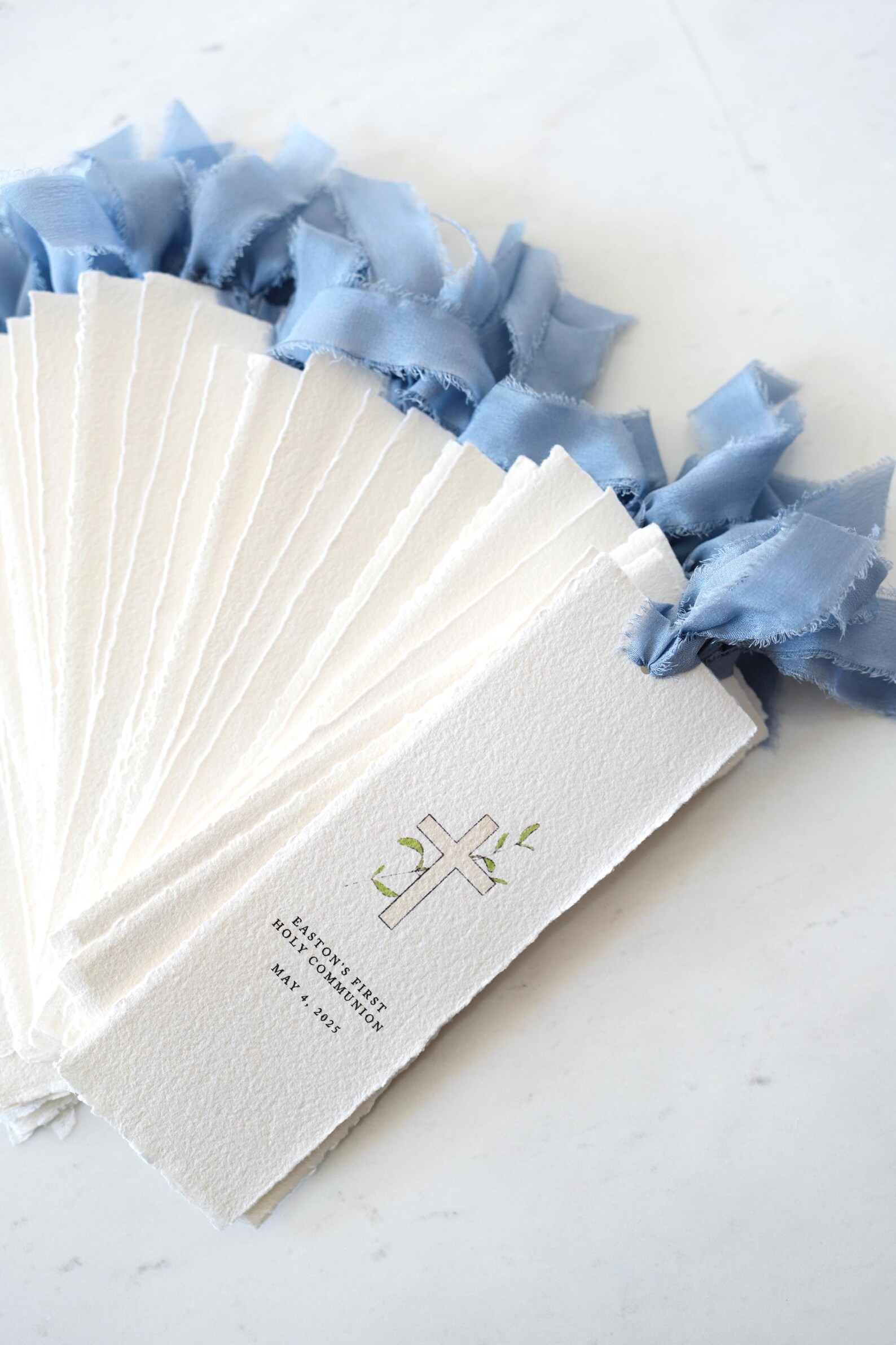 First Holy Communion | Baptism | Confirmation - Silk Ribbon Paper ...